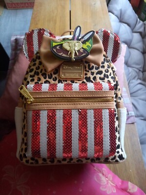 Disney Loungefly Backpack Rucksack Minnie Main Attraction Jungle Nov. 2020