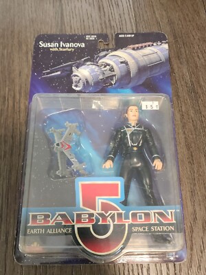 Babylon 5  Susan Ivanova with Starfury Action Figure NEW