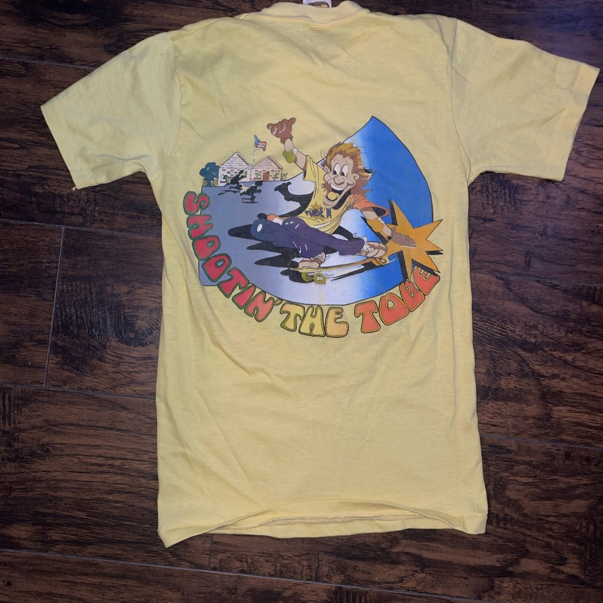 Vintage Single Stitch T-Shirt Skating Skateboard Graphic Tee