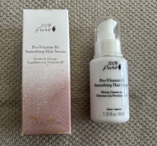 100% pure Pro-Vitamin B5 Smoothing Hair Serum - 1.35 fl. oz (40 ml) new