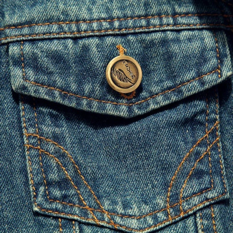 Hommes Jean Gilet Veste Jean Haut Gilet Manteau sans Manche Déchiré Streetwear - Photo 2/4