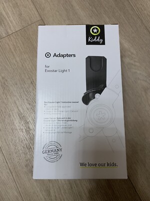 Kiddy Adapter für Evostar light 1 für Babyschale wie Maxi-cosi, Cybex, Joie NEU