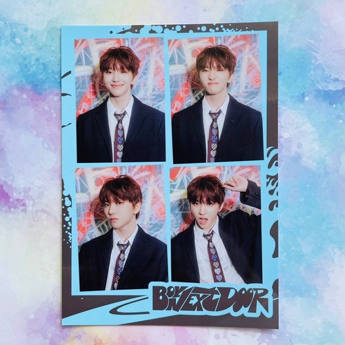 BOYNEXTDOOR HOW ? 2nd EP Photo card Earth Wind Fire Weverse JP Universal Music - Picture 131 of 133
