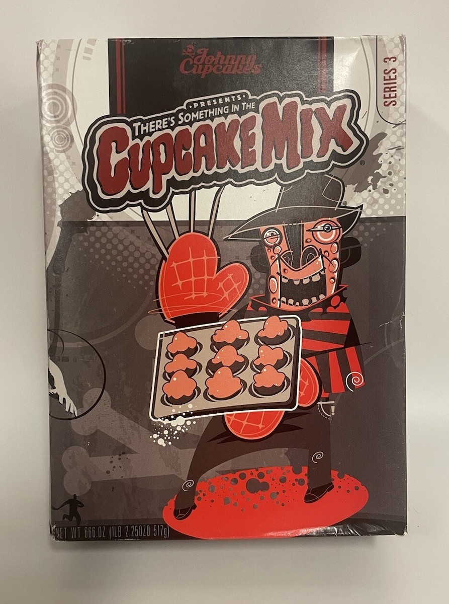 Johnny Cupcakes Something In The Cupcake Mix Freddy Krueger Box