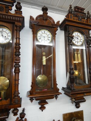4A222 great Biedermeier Vienna VIENNA REGULATOR, one weight - 120cm
