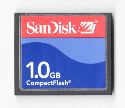 (DENTED) SanDisk 1GB CF Compact Flash Camera Memory Card