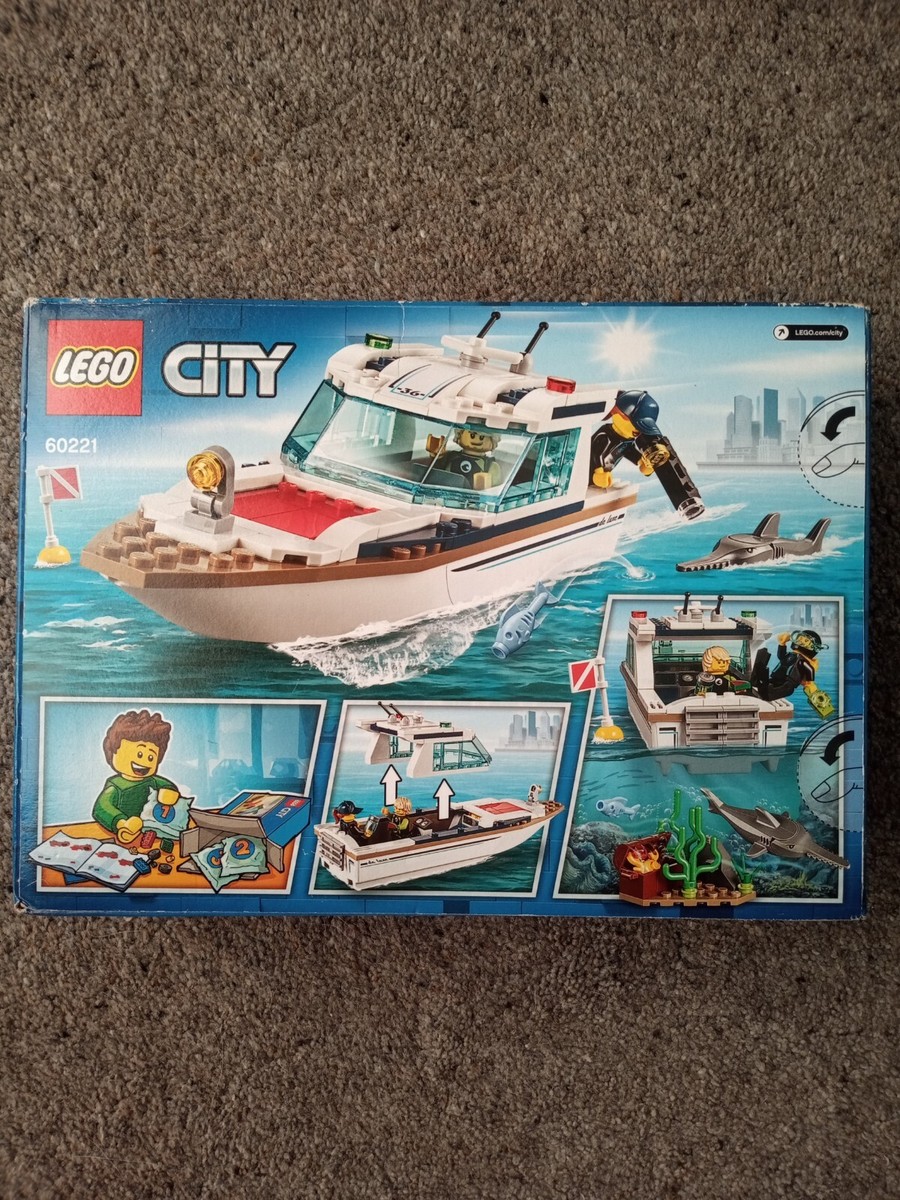 LEGO City Great Vehicles: Diving Yacht (60221) Age 5+