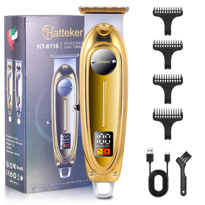 Hatteker Professional HairCut Machine Barber Salon Cutting Trimmer Clippers Kits