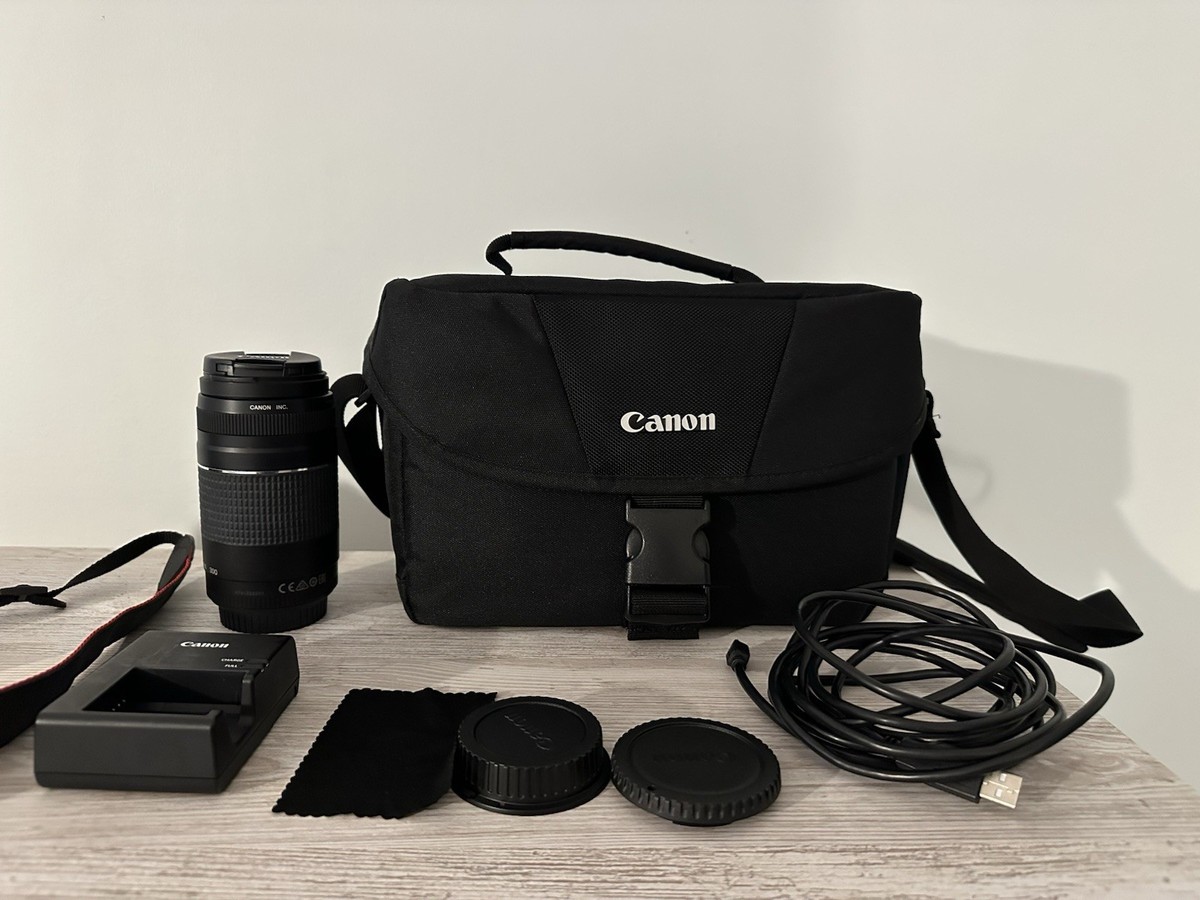 Canon EOS Rebel T6 DS126621 18MP 1080p Digital SLR Camera With Bag