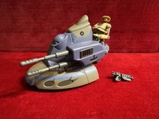 Clone Wars Assault Scout Tank with Tactical Droid TA-175 TCW Complete TVC -NICE
