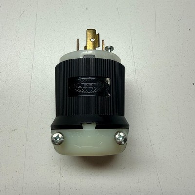 Hubbell Wiring Device-Kellems Hbl2721 Locking Plug, L15-30P, 30 A, 250V AC