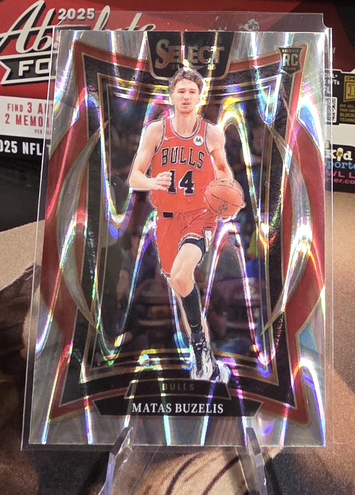 2024-25 Select Concourse Matas Buzelis Rc Silver Tectonic Prizm Bulls Rookie