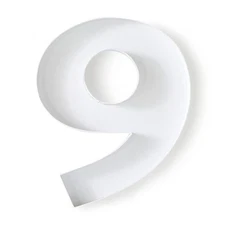 Fillable Cardboard Number Charcuterie Board Box Large Paper Mache Numbers Sha...