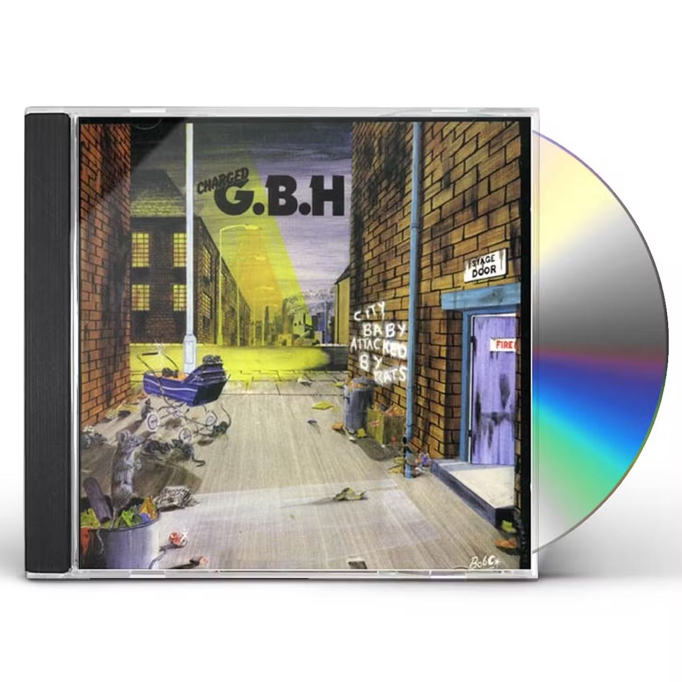 GBH - City Baby Attacked By Rats (Captain Oi!) CD Album