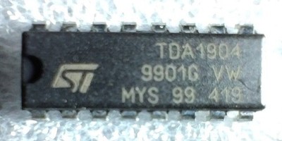 1 X TDA1904 ST Integrated Circuit. NOS, Unused