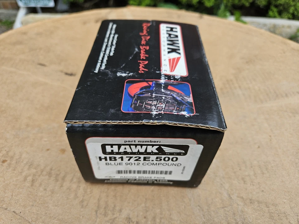 HAWK RACING FRONT LEFT & RIGHT CERAMIC DISC BRAKE PADS FOR PORSCHE - Image 3 of 4