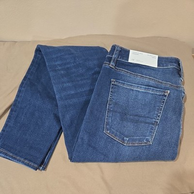American Eagle Super Hi-Rise Jegging Jeans 360 Next Level Stretch 12 reg~NWT