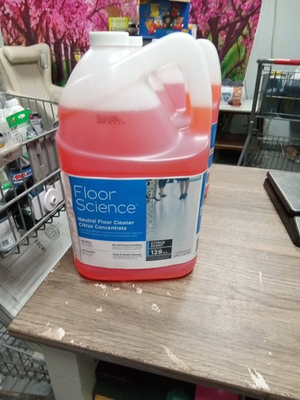 #ad Diversey Floor Science Neutral Floor Cleaner Citrus Concentrate 1 Gal 044 Dt $29.99