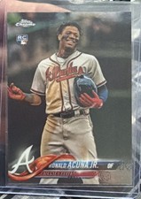 2018 Topps Chrome Update - Ronald Acuña Jr. #HMT25 (RC)