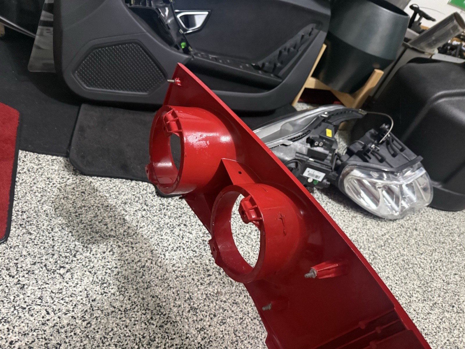 Ferrari 360 Modena Rear Grille Red P/N 65001500