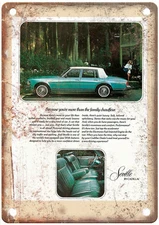 1976 Cadillac Vintage Auto Ad Retro Look Reproduction Metal Sign A14769