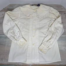 Vintage Herman Geist Baby Doll Blouse Women  s Size 4