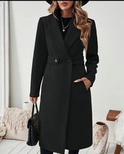 Elegant Women's H-Line Trench Coat - Long Everyday Coat
