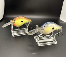 Lot of 2 Vintage Rapala DT-6 Crankbait Fishin...