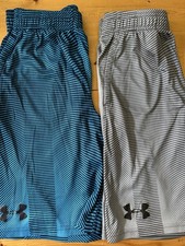 Under Armour Boys Youth Xlarge Shorts Lot Striped