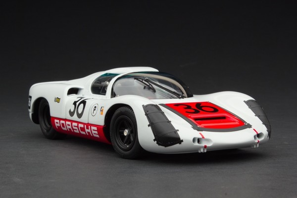 Exoto MTB00066B 1:18 Porsche 910 Sebring 12H 1967 Gewinner #36 Modellauto-image