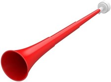 Collapsible Stadium Horn 24 Inch Vuvuzela Plastic Trumpet Horn Blow Horn Noisema