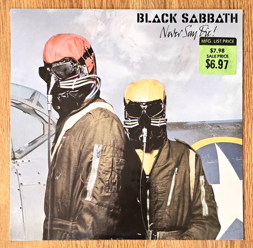 BLACK SABBATH Never Say Die 1978 FACTORY SEALED FIRST PRESSING Near Mint