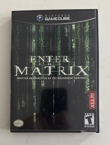 Enter the Matrix (Nintendo GameCube, 2003) 2 Discs With Manual CIB Video Game
