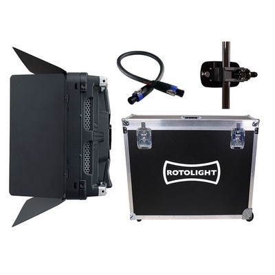 Rotolight Titan X1 Cinematic RGBWW LED Light Rental Kit with Standard Yoke