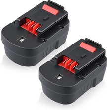 2Pack for BLACK DECKER 14.4V Slide Battery HPB14 FIRESTORM FSB14 499936-34 A14