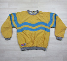 Vintage 80s Puma Pullover Windbreaker Men's (L) "Physical Culture" Athletic Gym