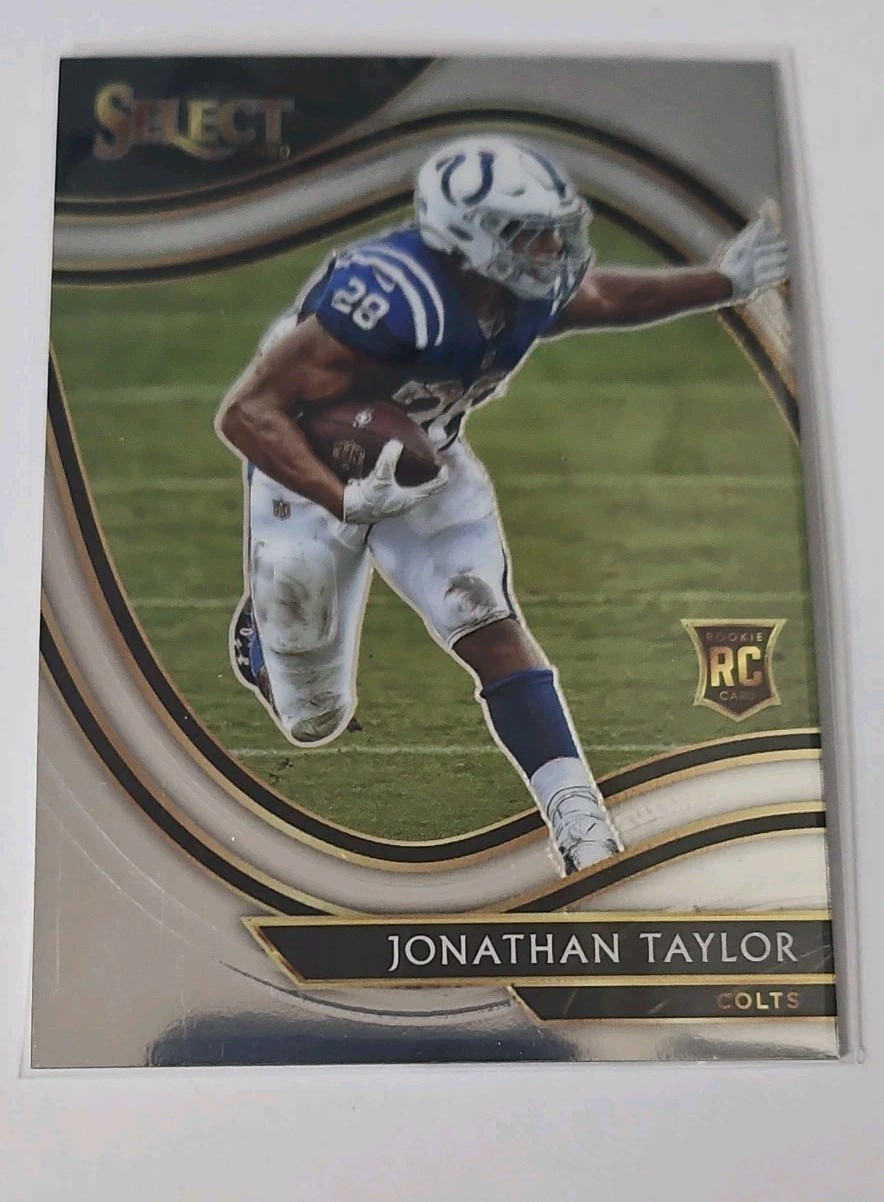 2020 Panini Select - Field Level Jonathan Taylor #353 Silver Prizm (RC)