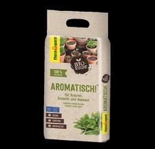 Floragard Bio-Erde AROMATISCH Kräuter Anzucht Aussaat 25 L torffrei Pflanzerde