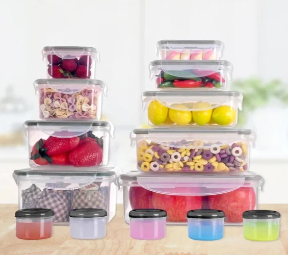 MTR 28 PIECE SET BPA-Free Food Storage Set Stackable Leakproof Microwave Safe - Image 2 of 4