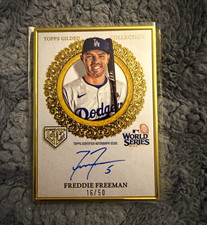 Topps 2025 Gilded Collection Freddie Freeman ...
