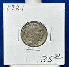 1921 Buffalo Nickel - Higher Grade - Full Horn - Strong Devices