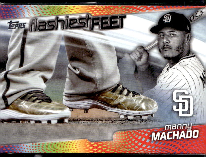 2022 Topps #FF-3 Manny Machado Flashiest Feet San Diego Padres (L)
