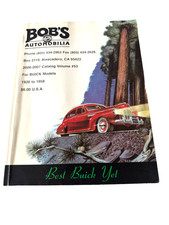 2006-07 Bobs Buick Automobilia Catalog Vol 53 Vintage Parts