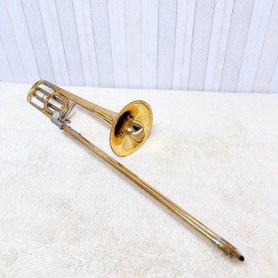 YAMAHA YSL-648 Tenor Bass Trombone Used With Hard Case Mouthpiece
