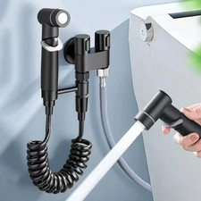 1pc High Pressure Toilet Bidet Spray Set Handheld Bathroom Cleaning Kit - NEW