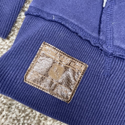 CCM Vintage Hockey Hombres Pittsburgh Penguins Sudadera con Capucha Grande Hockey Azul NHL - Imagen 5 de 8