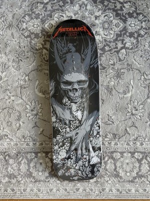Metallica x Ken Taylor skate deck limited edition Sealed & New  