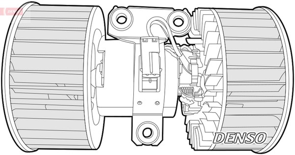 InnenraumgebläSe Denso DEA05002 FüR BMW E39 E53 X5 12V 145Mm 5Er Touring 520 523-image