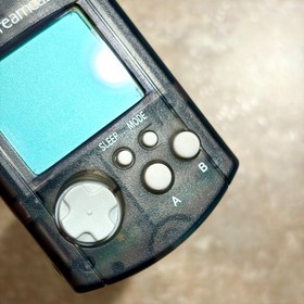 Official Sega Dreamcast VMU Smoke Clear Visual Memory Unit HKT-7000 Tested OEM