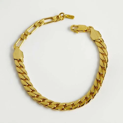 8" Jenny Bird Minimalist Cuba Chain Bracelet Chic Women Party Vacation Jewelry